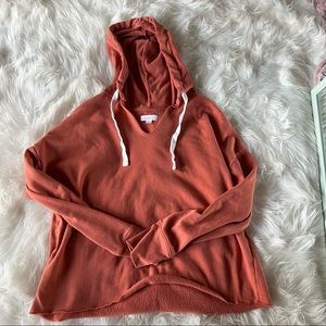 Colsie by Target V neck Sweatshirt in Rust